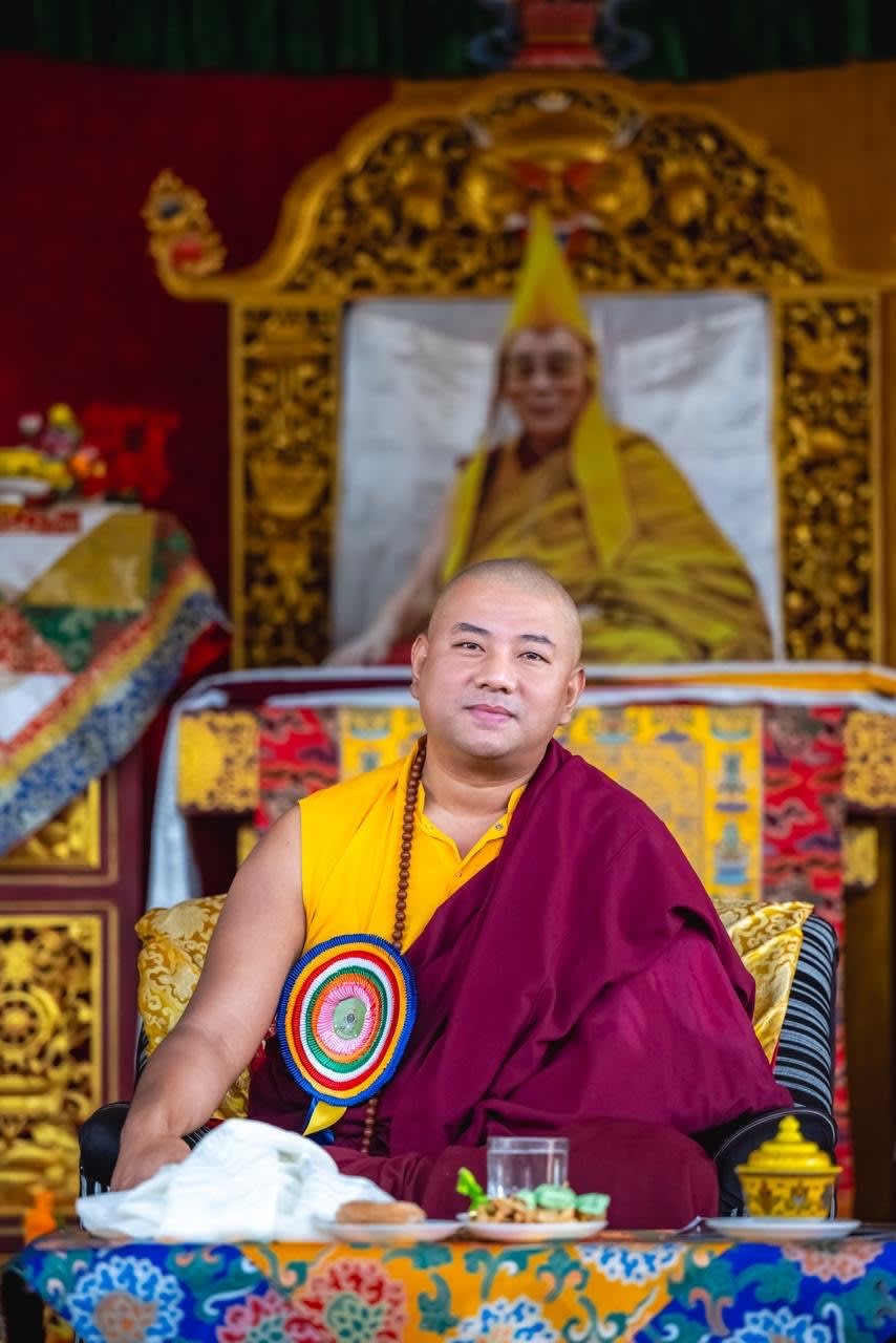 Lama Sonam Tashi Rinpoche at Dundul Raptenling Monastery